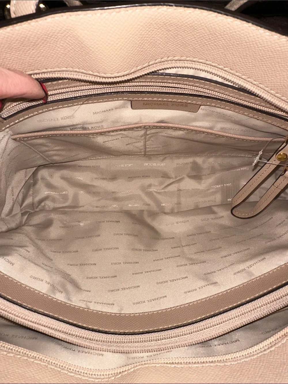 Michael Kors structured tote